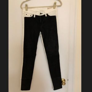rag & bone lambskin leather pants